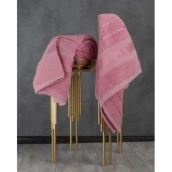 Полотенце банное Giltex Elit, 70x140 см, хлопок, розовый