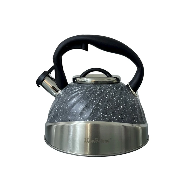 Чайник HausRoland 778-2, 3 л, нержавеющая сталь, серый Чайник HausRoland 778-2, 3 л, нержавеющая сталь, серый