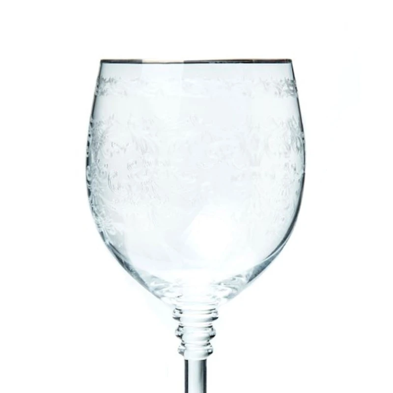 Бокал для вина Hom-me Baroque 104247, 240 мл, прозрачный