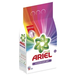 Стиральный порошок Ariel, для цветного белья, автомат, 3 кг Стиральный порошок Ariel, для цветного белья, автомат, 3 кг