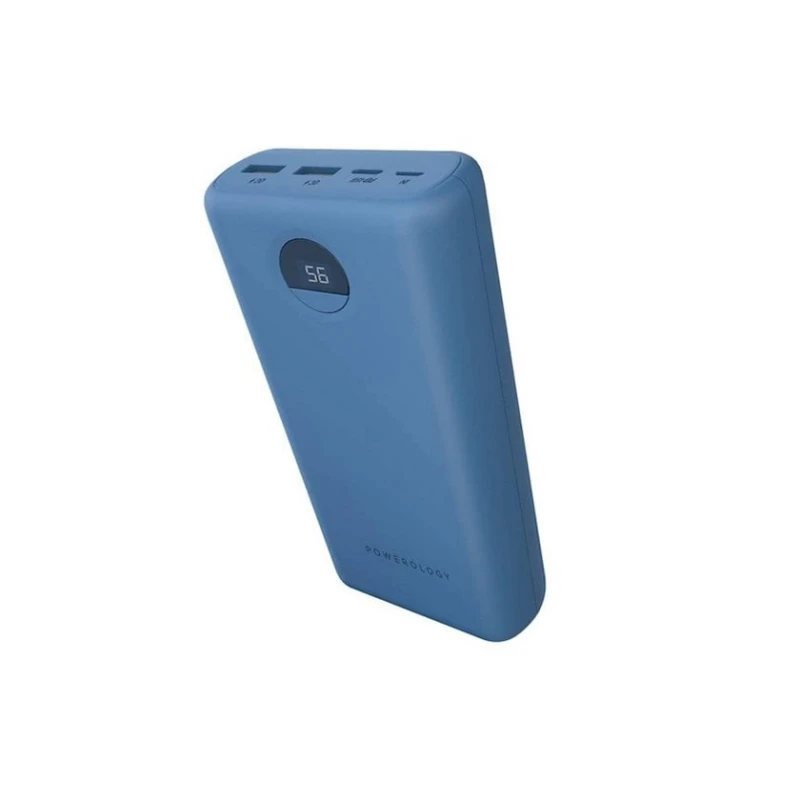 Xarici akkumulyator Powerology PPBCHA07-BU 30000 mAh Blue