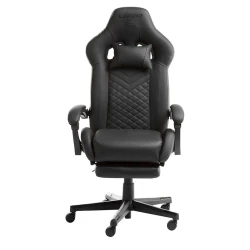 Геймерское кресло JYSK Hallum, черный, 64x116x70 см Геймерское кресло JYSK Hallum, черный, 64x116x70 см