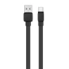 USB kabel Wiwu WI-C003 Bravo USB to Type-C 1m, qara