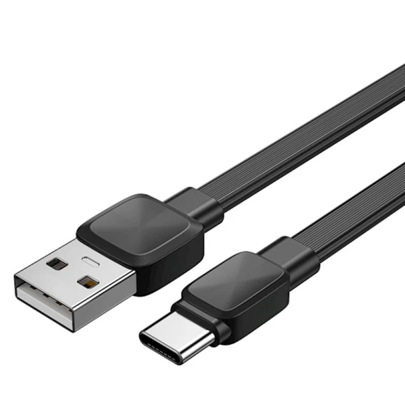 USB kabel Wiwu WI-C003 Bravo USB to Type-C 1m, qara