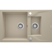 Mətbəx çanağı Deante Andante ZQN_7513, qranit, bej, 78x49x19.4 sm