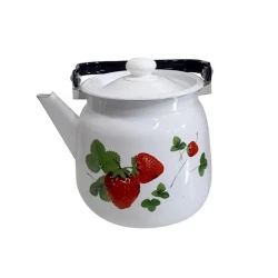 Чайник СтальЭмаль Летняя ягода С2716*56 3500 мл, белый Чайник СтальЭмаль Летняя ягода С2716*56 3500 мл, белый