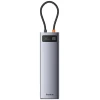 USB хаб Baseus Metal Gleam Series 11in1 Space Gray USB хаб Baseus Metal Gleam Series 11in1 Space Gray