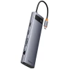 USB хаб Baseus Metal Gleam Series 11in1 Space Gray USB хаб Baseus Metal Gleam Series 11in1 Space Gray