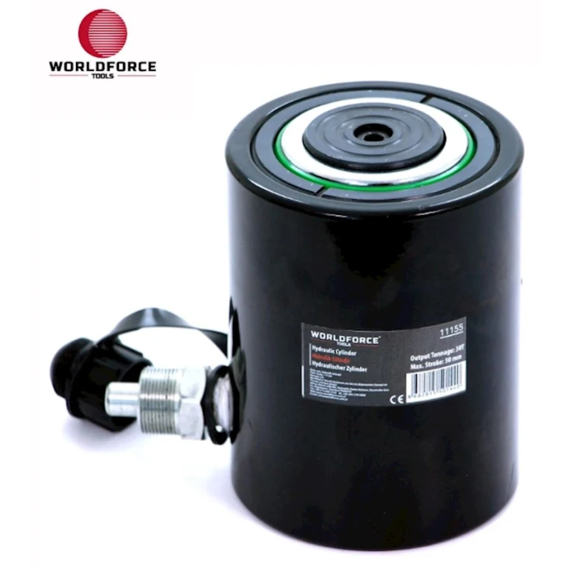 Гидравлический цилиндр Worldforce 11155, 30 тонн 50мм (700 bar) Гидравлический цилиндр Worldforce 11155, 30 тонн 50мм (700 bar)