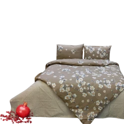 Комплект постельного белья Narlı 001001, пододеяльник 200x220 см, простыня 220x240 см, 2 наволочки 50x70 см, двуспальный, разноцветный