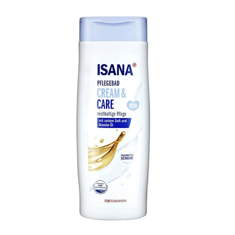 Крем-пена для ванны Isana Cream & Care 750 мл Крем-пена для ванны Isana Cream & Care 750 мл