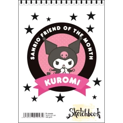 Блокнот Sketchbook Kuromi, A5, 30 листов