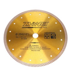 Almazlı disk Zhwei turbo 250x10x30 mm