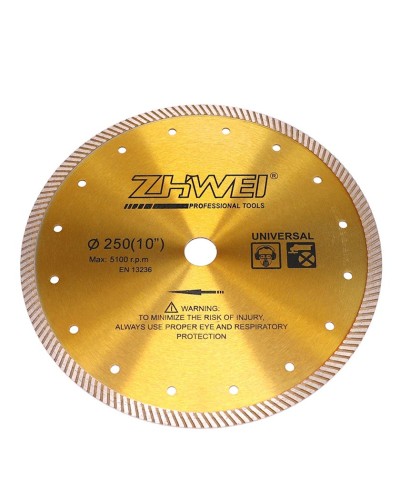 Almazlı disk Zhwei turbo 250x10x30 mm