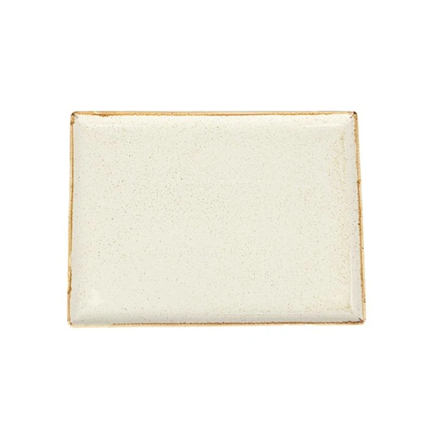 Boşqab Porland Seasons, farfor, bej, 27x21 sm