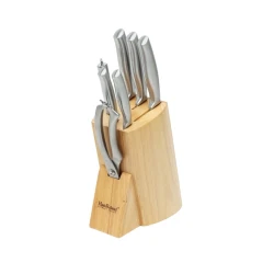 Набор кухонных ножей HausRoland A601-A, нержавеющая сталь, 8 предметов