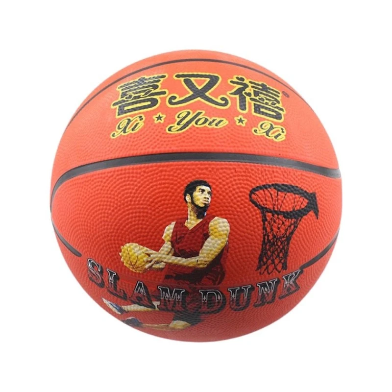 Баскетбольный мяч Slam Dunk, размер 7, красный Баскетбольный мяч Slam Dunk, размер 7, красный