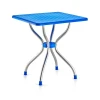 Стол Irak Plastik HD-300 Alfa Masa 70x70,синий,пластик Стол Irak Plastik HD-300 Alfa Masa 70x70,синий,пластик