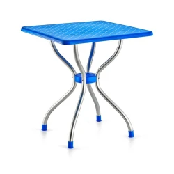 Стол Irak Plastik HD-300 Alfa Masa 70x70,синий,пластик Стол Irak Plastik HD-300 Alfa Masa 70x70,синий,пластик