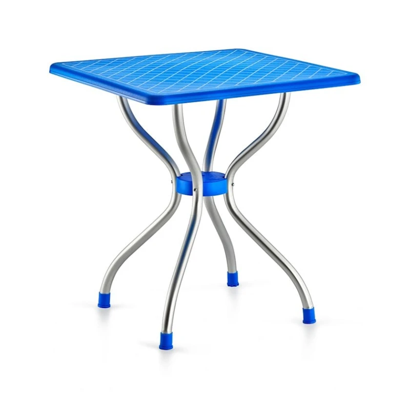 Стол Irak Plastik HD-300 Alfa Masa 70x70,синий,пластик Стол Irak Plastik HD-300 Alfa Masa 70x70,синий,пластик