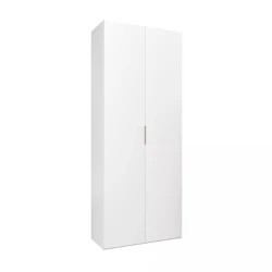 Шкаф Art Mebel Art-100-5, ЛДСП, белый, 50х100х210 см