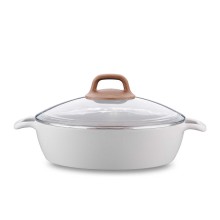 Böyük tava Korkmaz Gusto A2982, 26x7 sm, boz