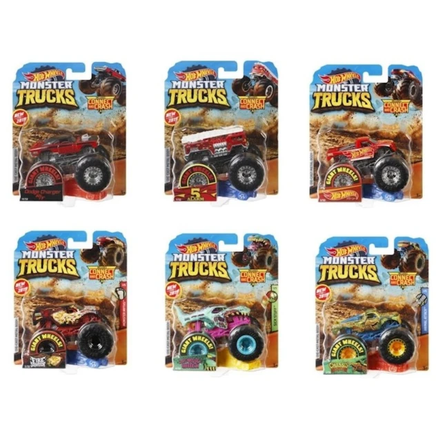 Гоночный автомобиль Hot Wheels Monster Trucks для детей, товар в ассортименте Гоночный автомобиль Hot Wheels Monster Trucks для детей, товар в ассортименте