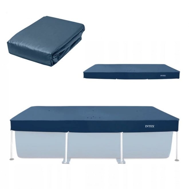 Бассейн Intex 2282TX28271NC, каркасный, синий, 260x160x65 см, объем 2282 л Бассейн Intex 2282TX28271NC, каркасный, синий, 260x160x65 см, объем 2282 л