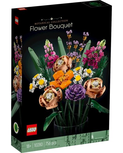 Konstruktor LEGO Creator Flower Bouquet 10280, 18+ yaş, 756 əd