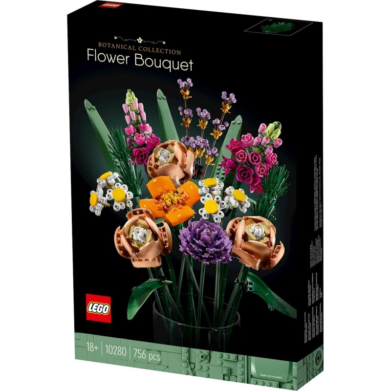 Конструктор LEGO Creator Flower Bouquet 10280, 18+ лет, 756 шт
