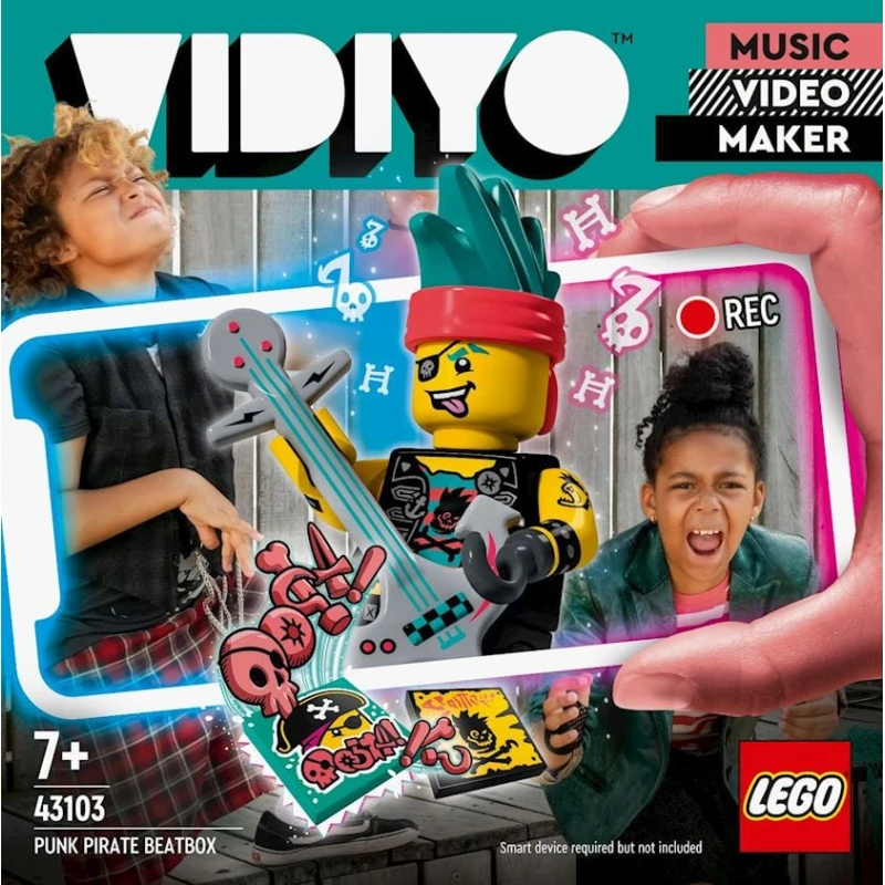 Конструктор LEGO VIDIYO Punk Pirate Beatbox 43103, 7+ лет, 73 шт