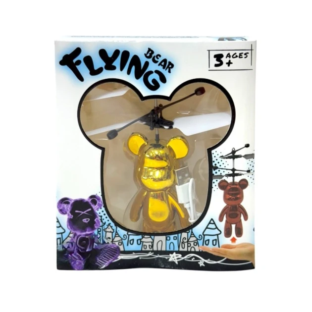 İnteraktiv oyuncaq Flying Bear JXY2001, qızılı, 3+ yaş