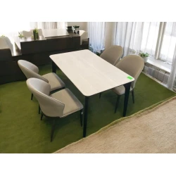 Обеденный набор Mayak Solstice Harmony MY57, 130x80x75 см, стул 50x43 см