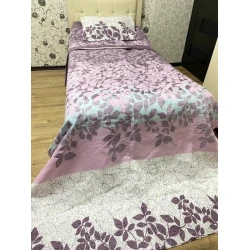 Комплект постельного белья MiraNova CTS-712, пододеяльник 160х220 см, простыня 160х220 см, наволочка 50х70 см, односпальный, разноцветный