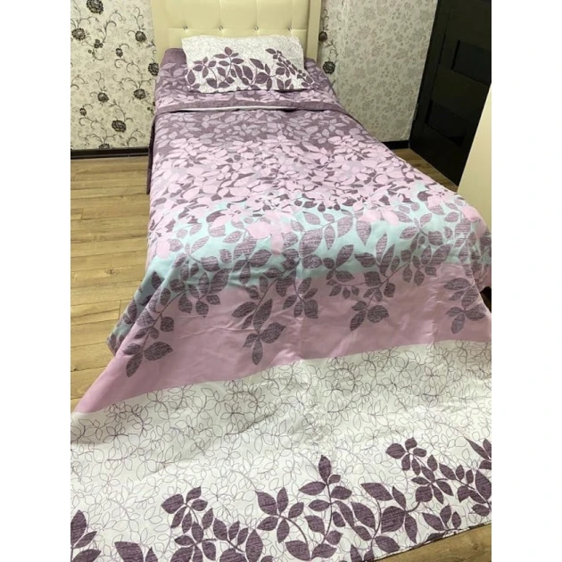 Комплект постельного белья MiraNova CTS-712, пододеяльник 160х220 см, простыня 160х220 см, наволочка 50х70 см, односпальный, разноцветный Комплект постельного белья MiraNova CTS-712, пододеяльник 160х220 см, простыня 160х220 см, наволочка 50х70 см, односпальный, разноцветный