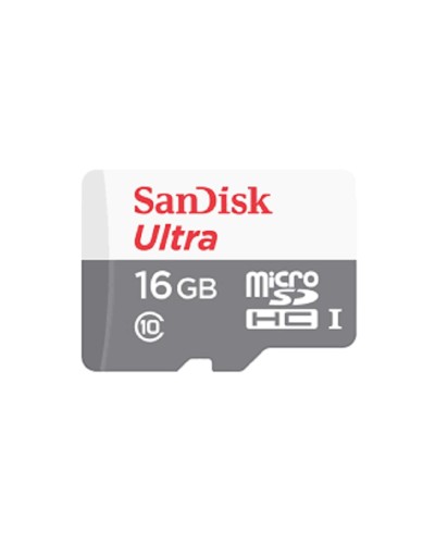 Yaddaş kartı Sandisk Ultra 16GB MicroSDHC Class 10 with Adapter (SDSQUAR-016G-GN6MA)