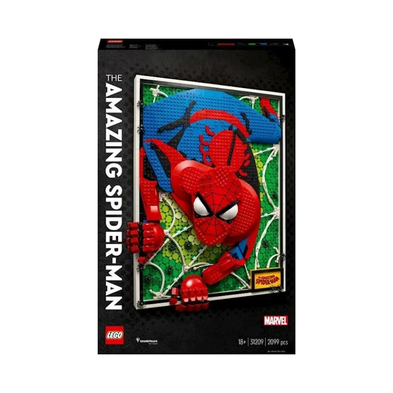 Конструктор LEGO Art Amazing Spider-Man 31209, 18+ лет, 2099 элементов
