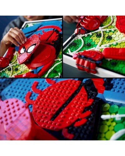 Konstruktor LEGO Art Amazing Spider-Man 31209, 18+ yaş, 2099 hissə