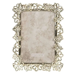 Foto çərçivə Clayre&Eef, 14x2x19 sm, qızılı