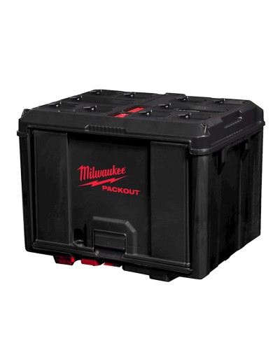 Alətlər üçün qutu Milwaukee Packout 4932480623 yan qapı ilə, 1 əd, qara