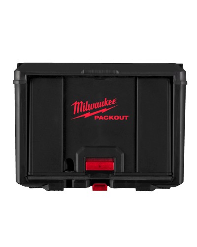 Alətlər üçün qutu Milwaukee Packout 4932480623 yan qapı ilə, 1 əd, qara