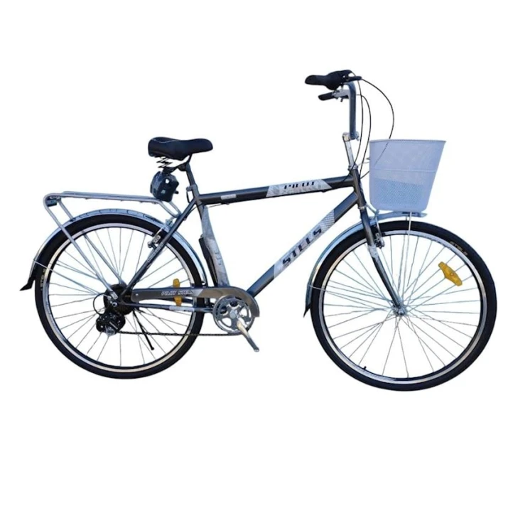 Велосипед vld815, черный/синий