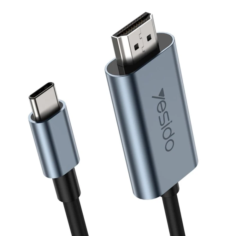 HDMI кабель Yesido HM10 USB Type-C to HDMI HD, 2 m