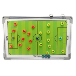 Доска по футболу для тренеров Aspo, зеленая