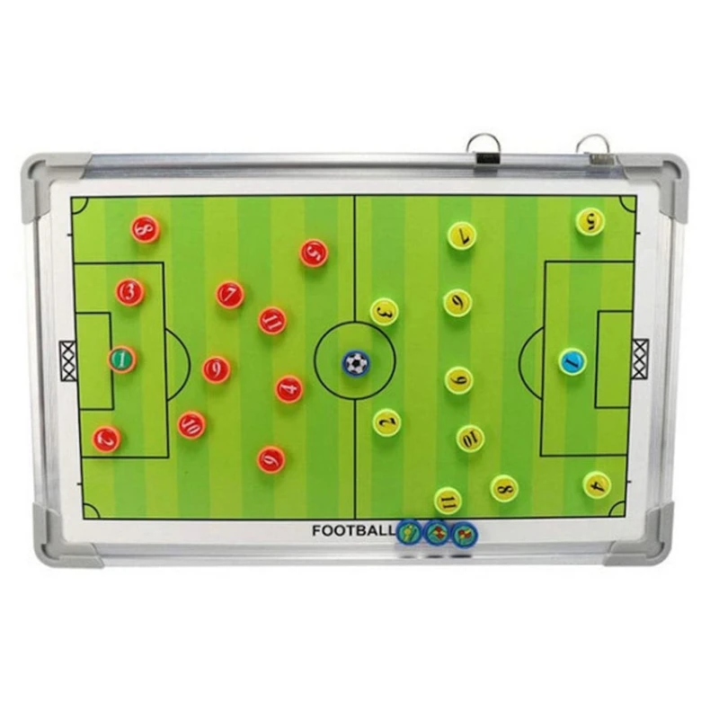 Доска по футболу для тренеров Aspo, зеленая Доска по футболу для тренеров Aspo, зеленая