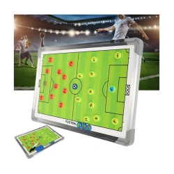 Доска по футболу для тренеров Aspo, зеленая