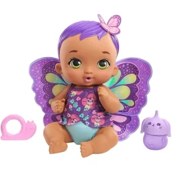 Кукла My Garden Baby, Feed & Change Baby Butterfly Doll GYP11, 30 см
