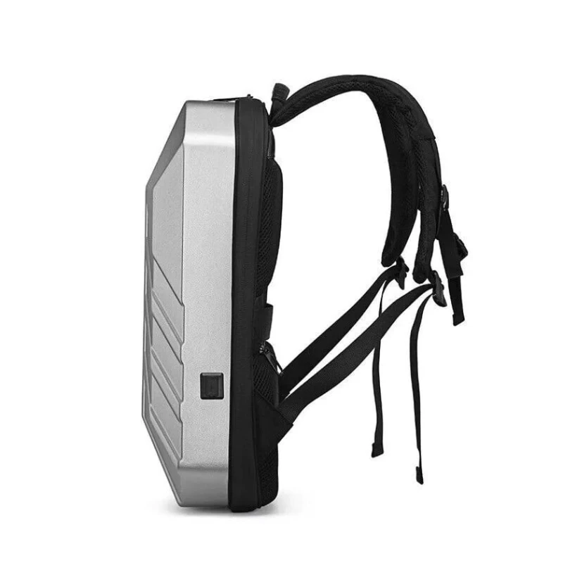 Рюкзак для ноутбука Ozuko 9499L Wickel, EVA/полиэстер, серебристый, 32x47x13 см, Carbon