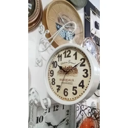 Настенные часы SS-089, 27 см, белые