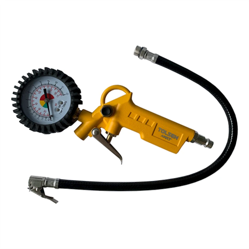 Пистолет для колес с манометром Tolsen 40 см Пистолет для колес с манометром Tolsen 40 см